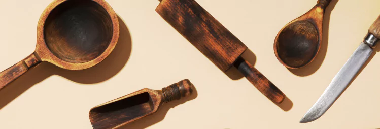 wooden utensils