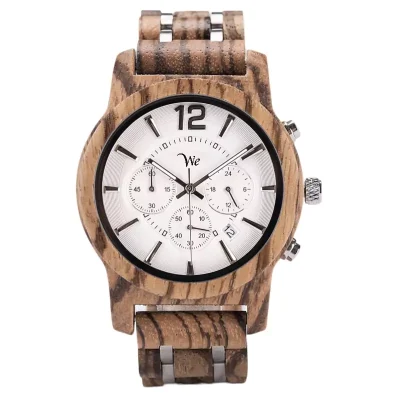Analog wooden watch W005