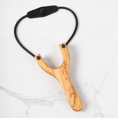 Wooden slingshot